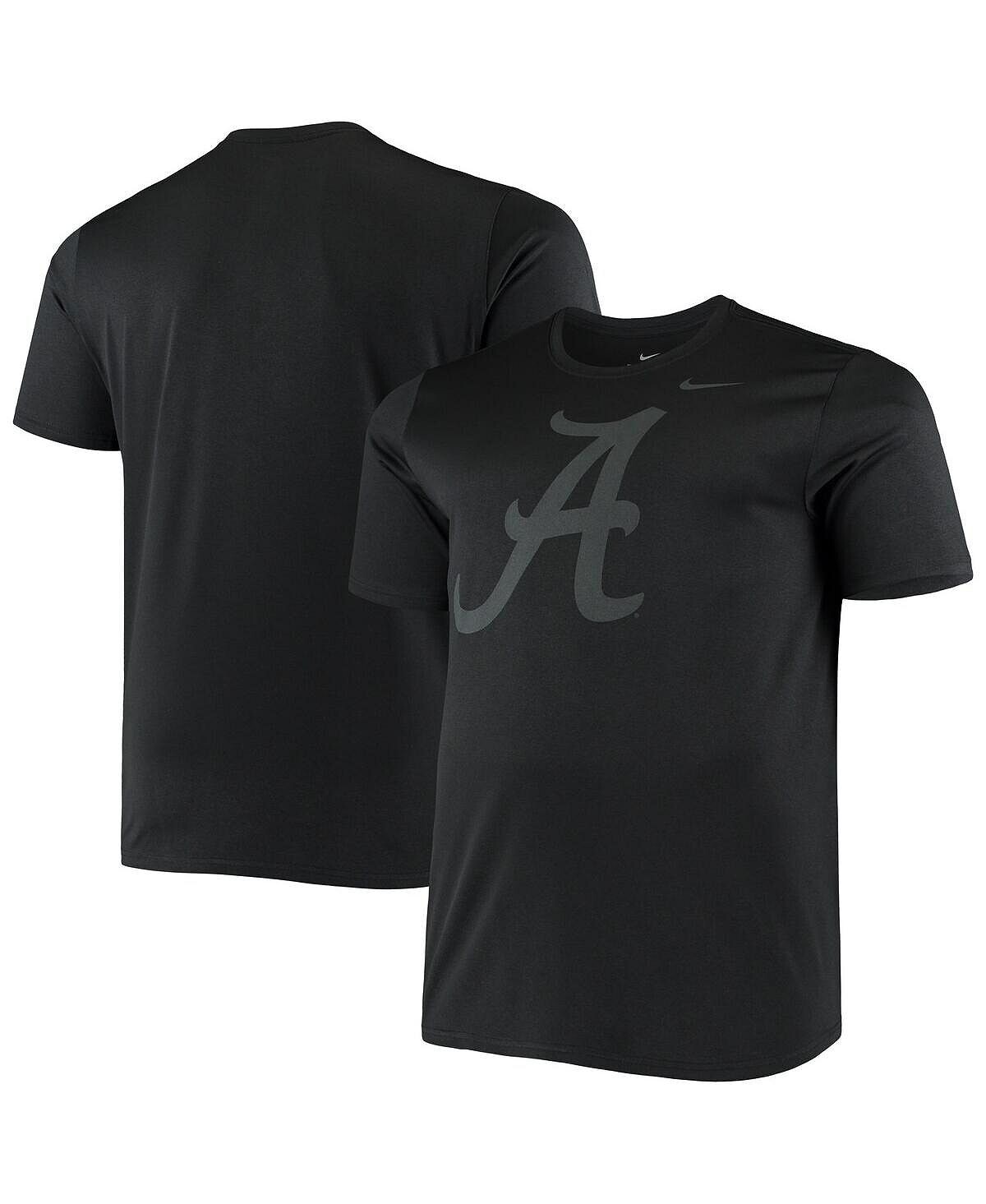 

Мужская черная футболка Alabama Crimson Tide Big and Tall Legend Tonal Performance Nike, Черный