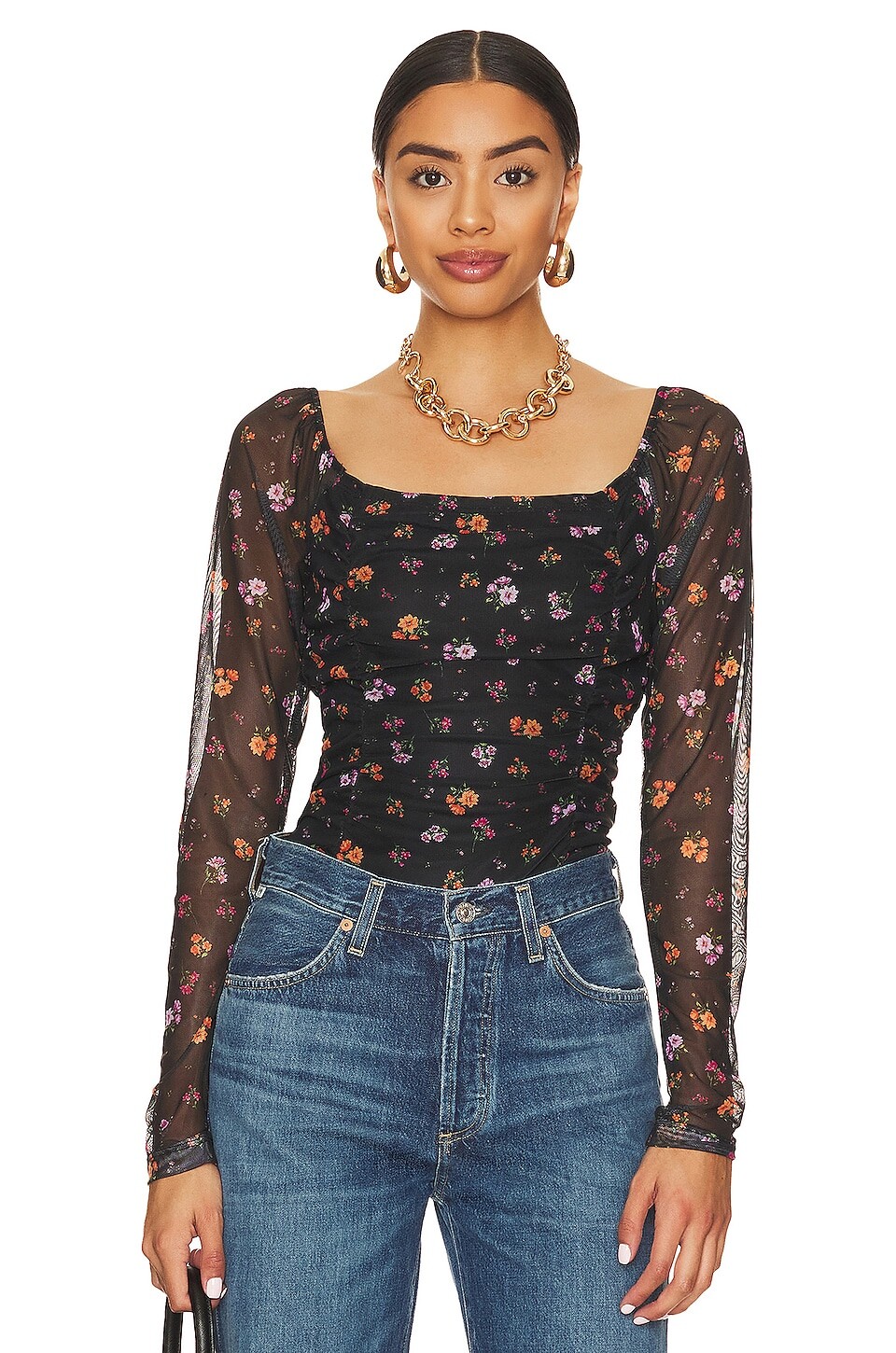 

Топ BCBGeneration Long Sleeve, цвет Ditsy Bouquets