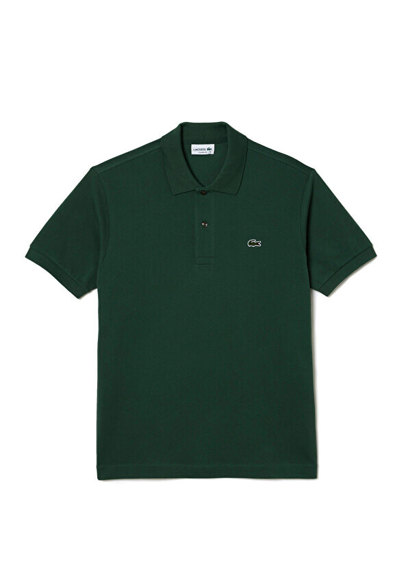 

Мужская футболка-поло classic fit l.12.12 цвета хаки Lacoste