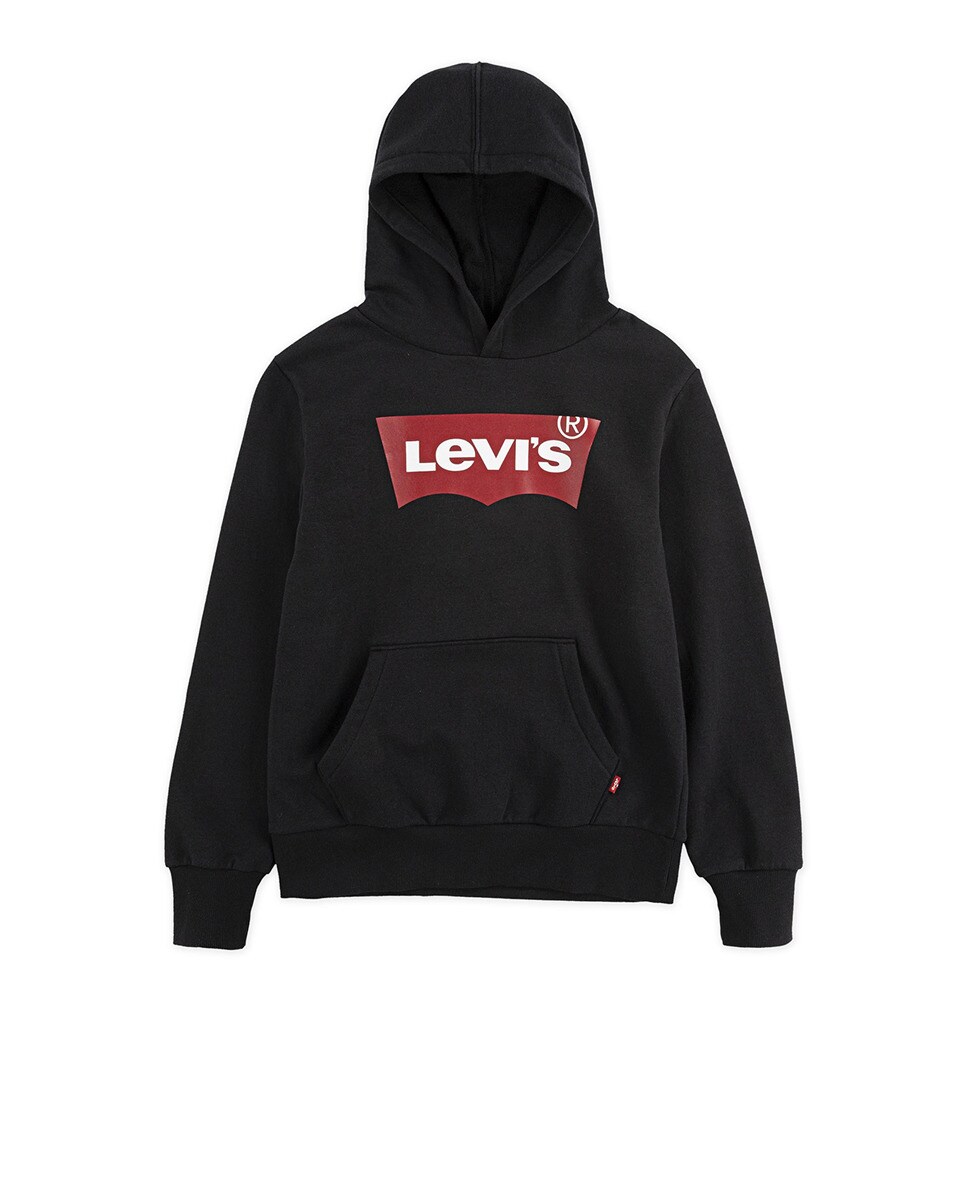 Черная толстовка для мальчика с логотипом Levi's, черный