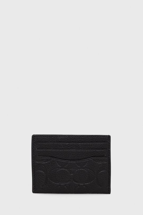 

Кожаная визитница C0941 Coach, черный