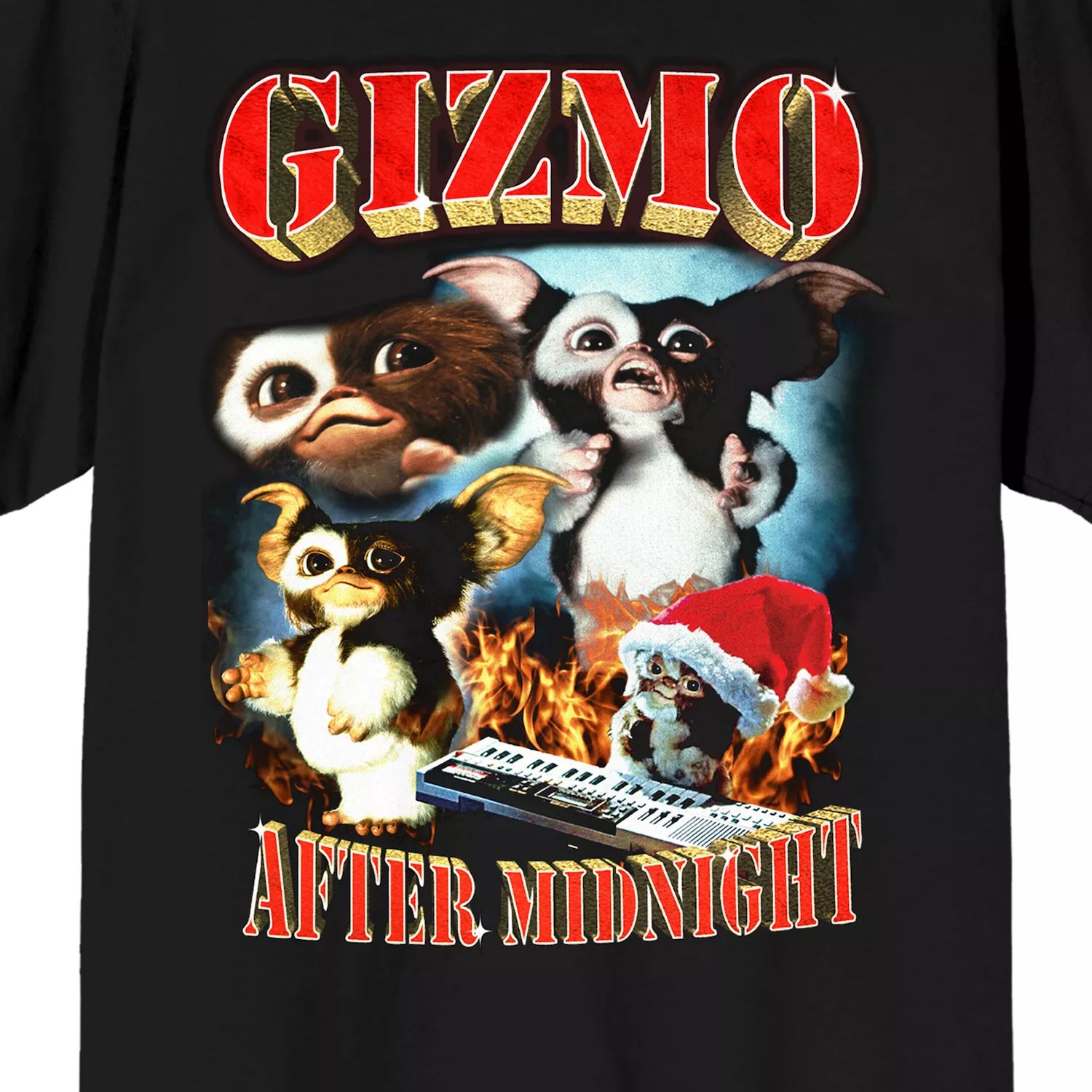 Мужская футболка Gremlins Gizmo Licensed Character шорты для сна gremlins gizmo photograph черный
