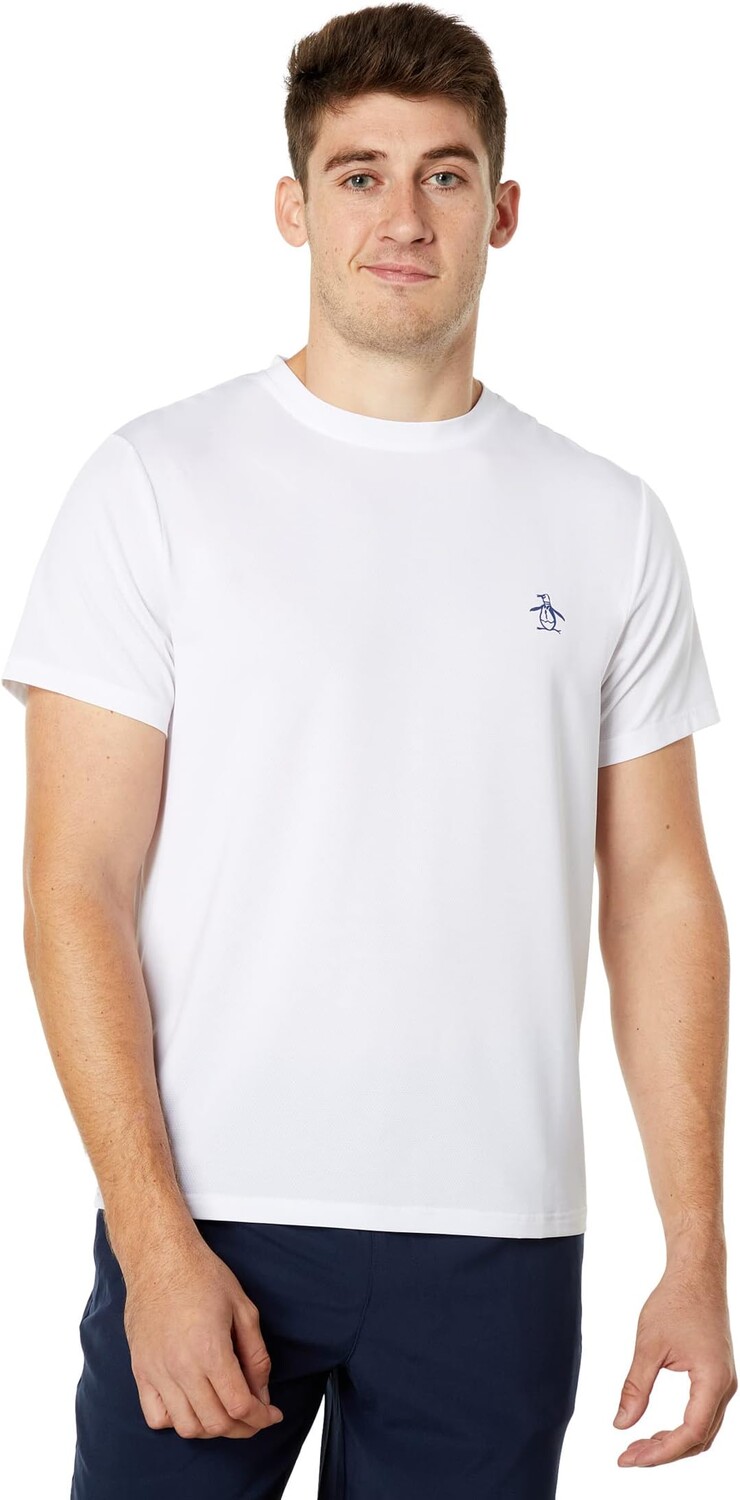 

Футболка с коротким рукавом Solid Performance Original Penguin Golf, ярко-белый