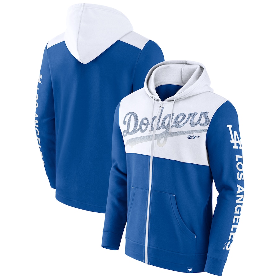 

Толстовка на молнии Fanatics Branded Los Angeles Dodgers, роял