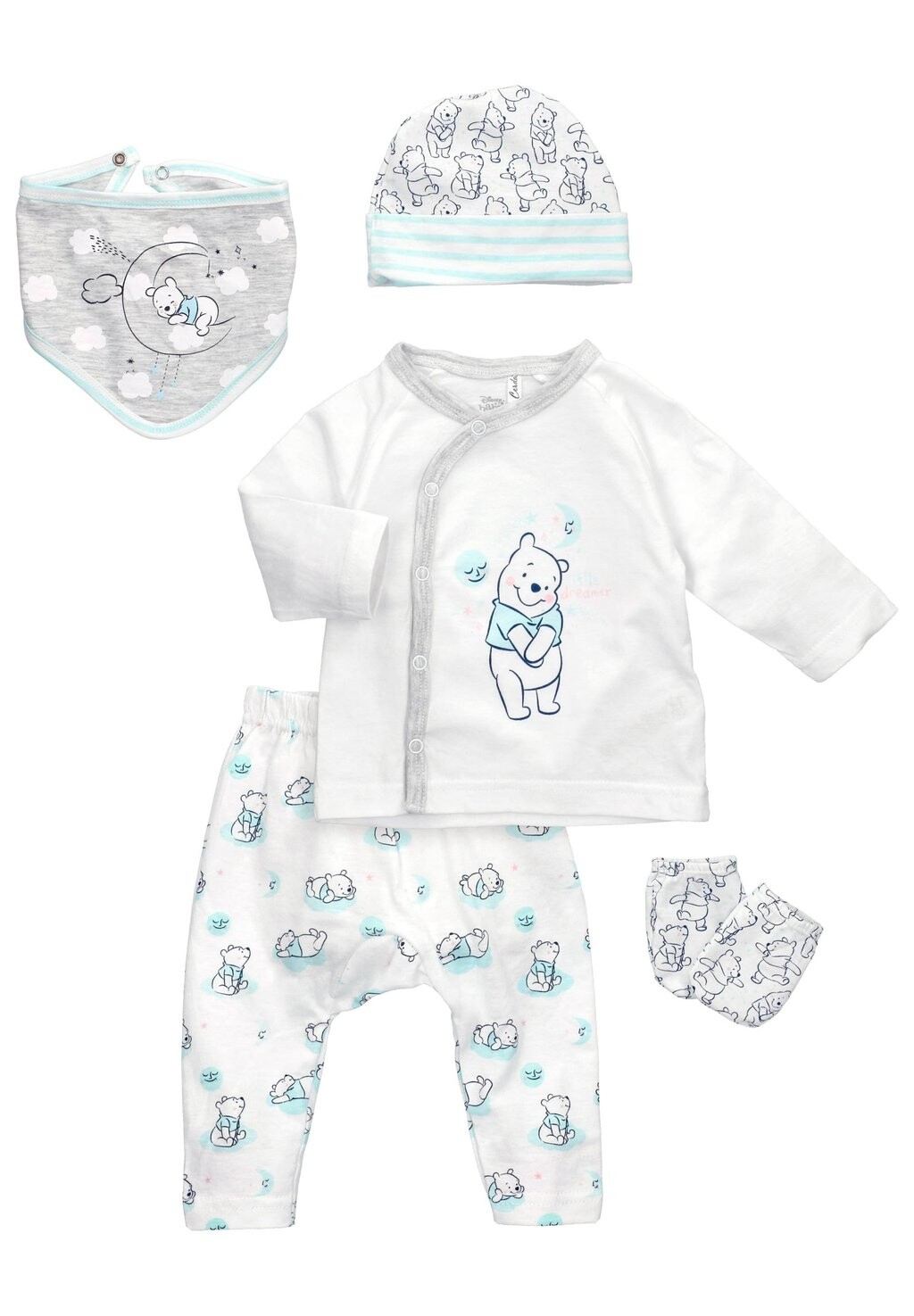 

Брюки из ткани DISNEY WINNIE THE POOH SET, цвет grün weiß grau