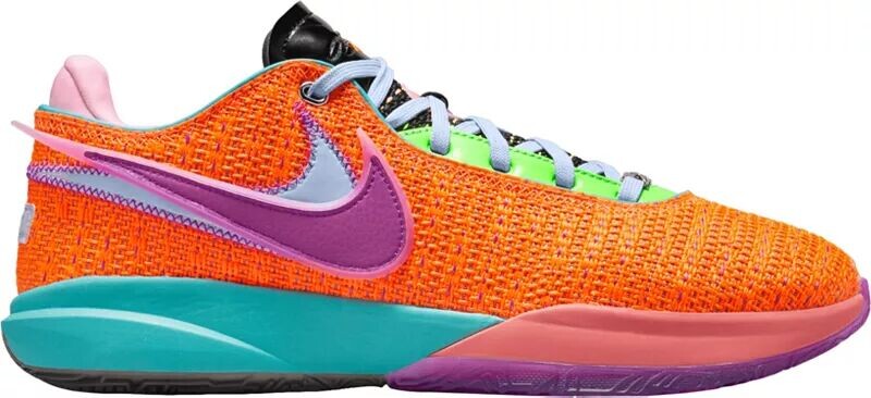 

Баскетбольные кроссовки Nike LeBron XX, мультиколор