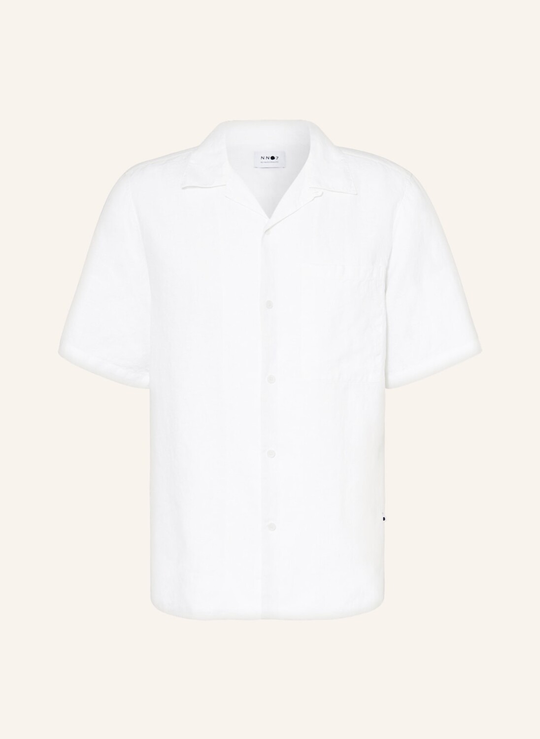 

Рубашка NN.07 JULIO Comfort Fit aus Leinen, белый