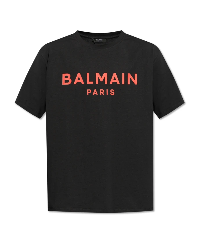 

Футболка с логотипом Balmain, черный