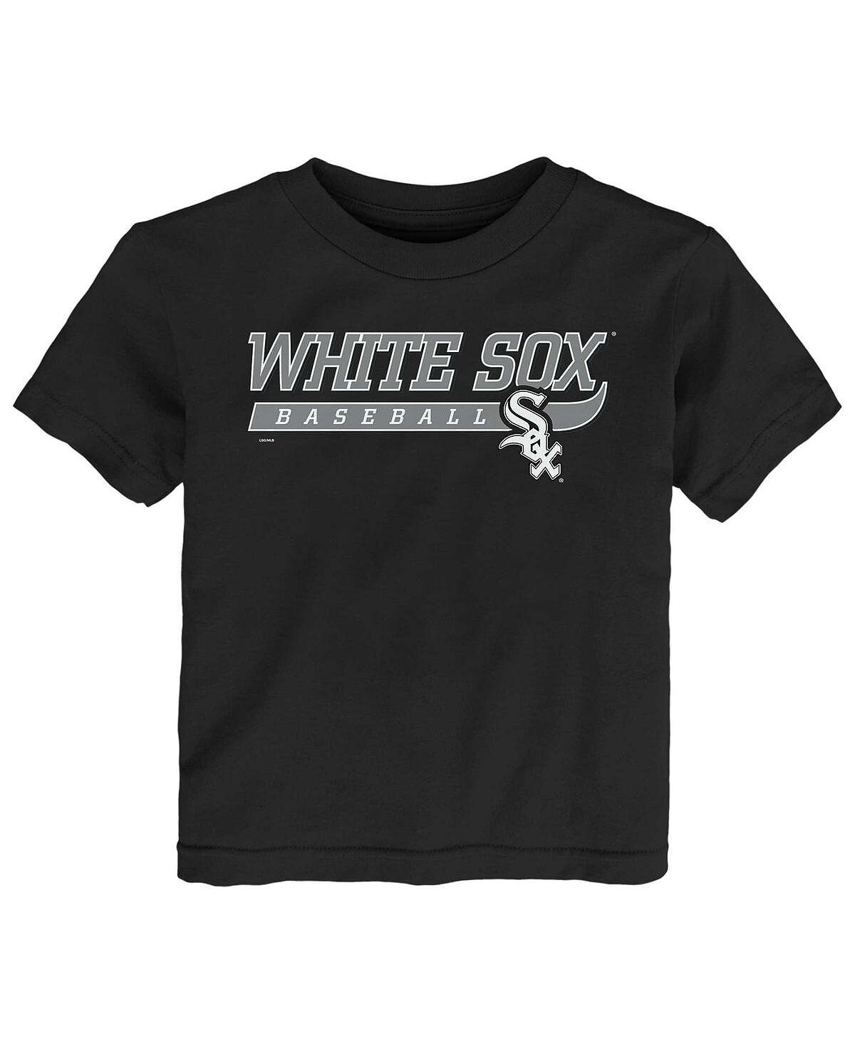 

Черная футболка Chicago White Sox Take The Lead для мальчиков и девочек для малышей Outerstuff