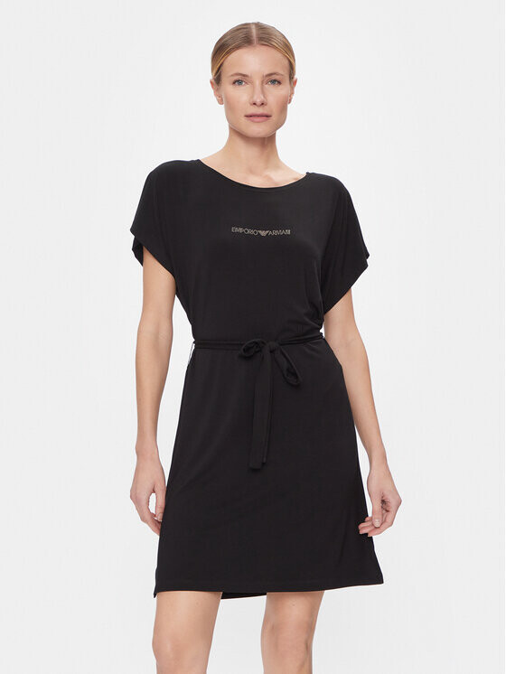

Платье на каждый день, стандартного кроя Emporio Armani, черный
