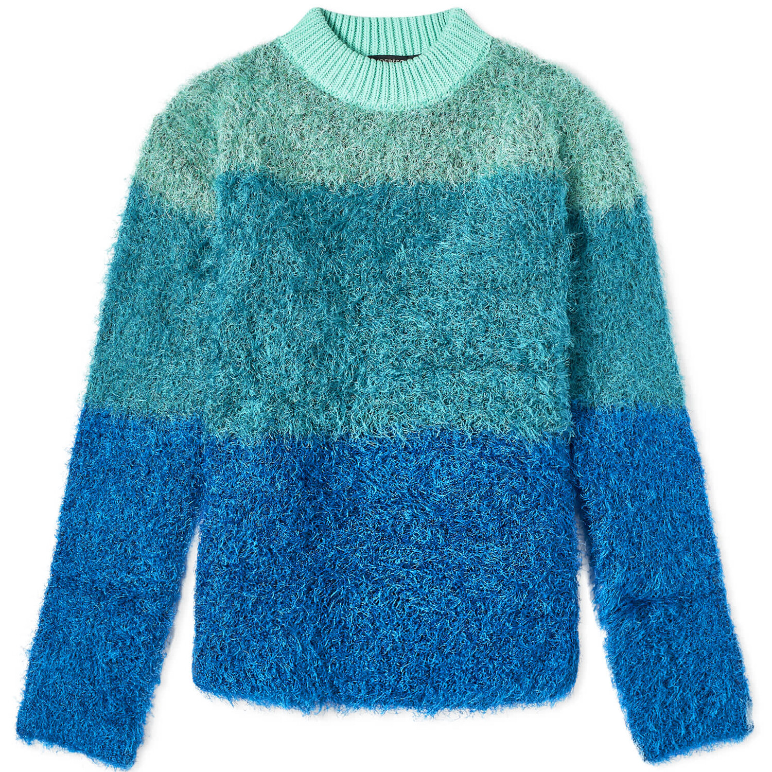 

Свитер Andersson Bell Color Block Shaggy, синий