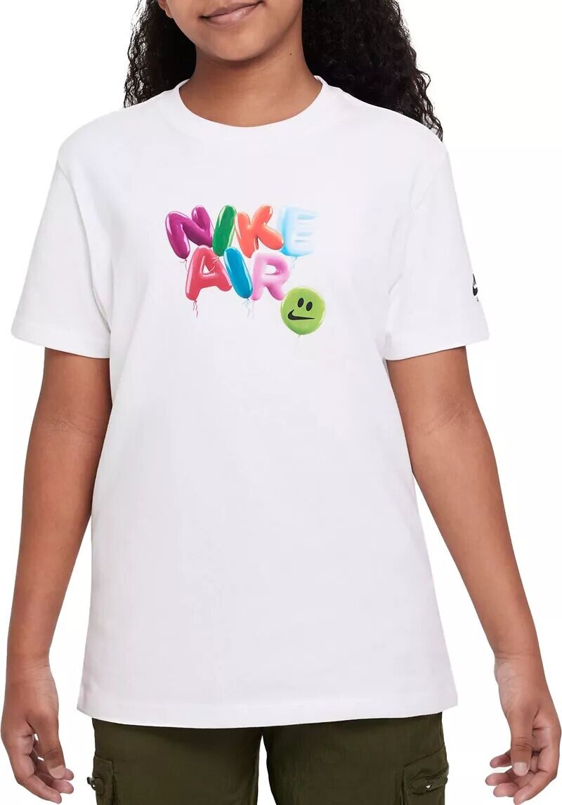 

Детская воздушная футболка Nike Sportswear, белый