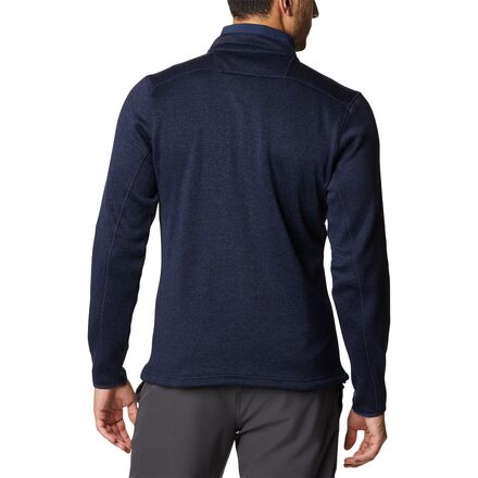 

Свитер Weather Куртка с молнией во всю длину мужской Columbia, цвет Collegiate Navy Heather, Черный