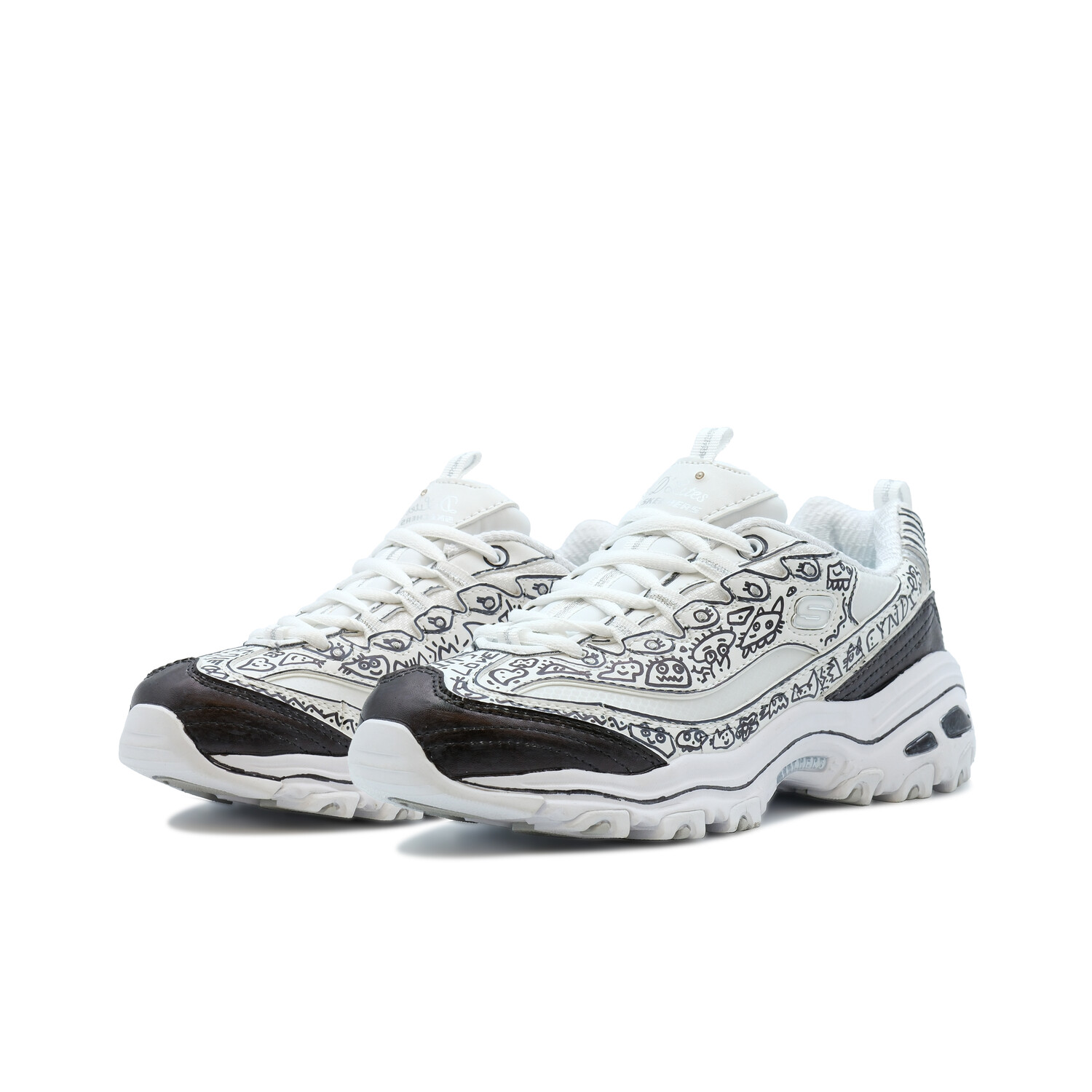 

Кроссовки Skechers Chunky Sneakers Women's Low-top White/black, белый