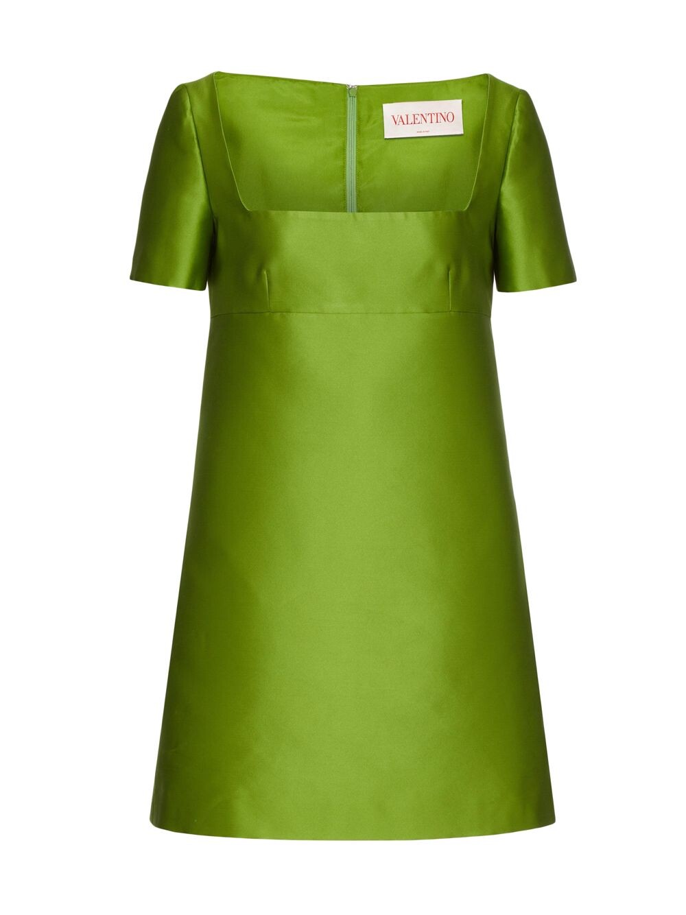 

Короткое платье цвета техно Duchesse Valentino, зеленый