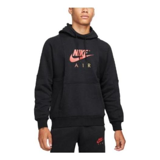 Толстовка Nike Nsw Nike Air Pullover Hoodie 'Black', черный