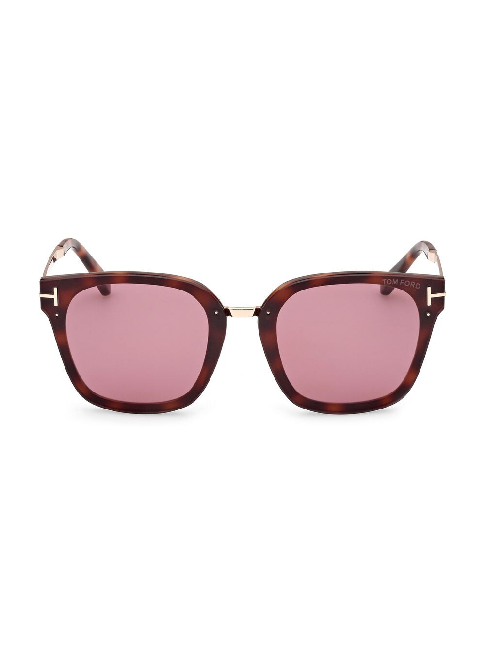 

Квадратные солнцезащитные очки Philippa 68 мм Tom Ford