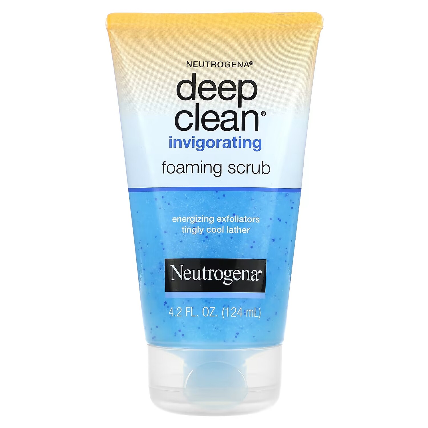 

Бодрящий пенящийся скраб Deep Clean, 4,2 жидких унции (124 мл) Neutrogena
