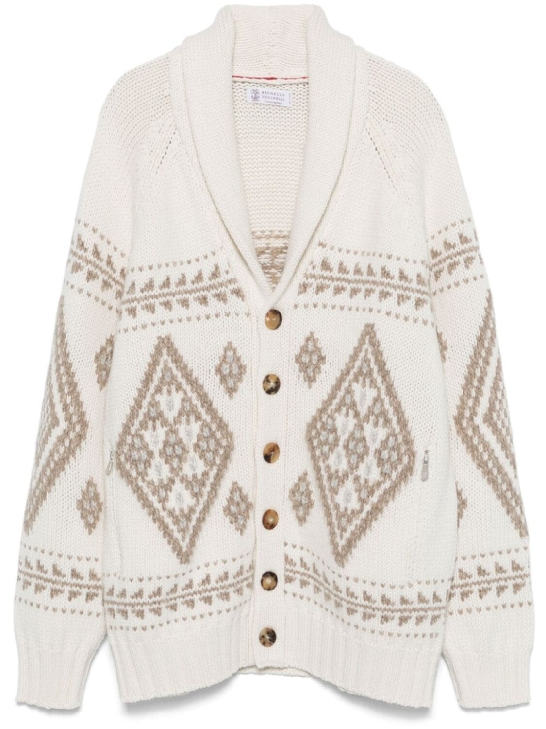 

Brunello Cucinelli кашемировый кардиган, нейтральный цвет