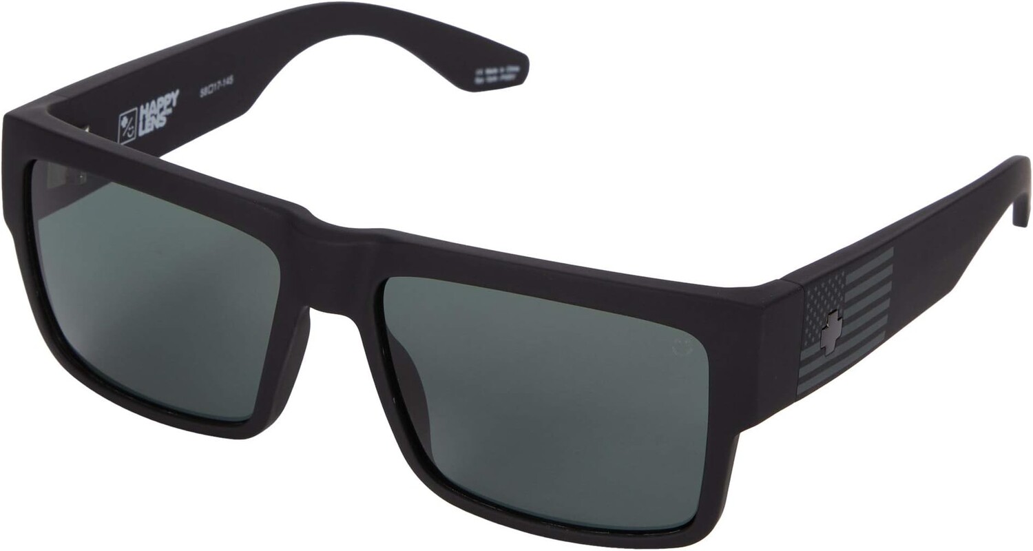 

Солнцезащитные очки Cyrus Spy Optic, цвет Soft Matte Black Flag/HD Plus Gray Green