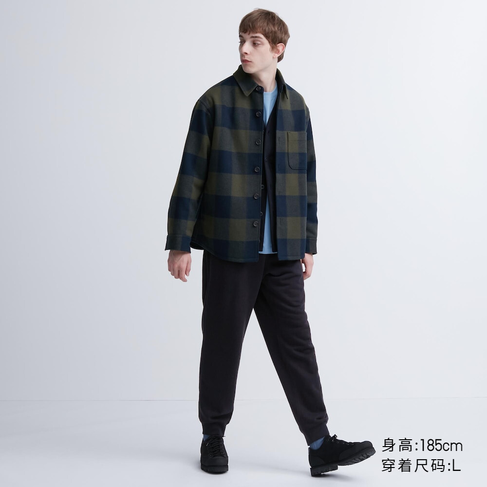

Мужские спортивные брюки Uniqlo удлиненные, черный