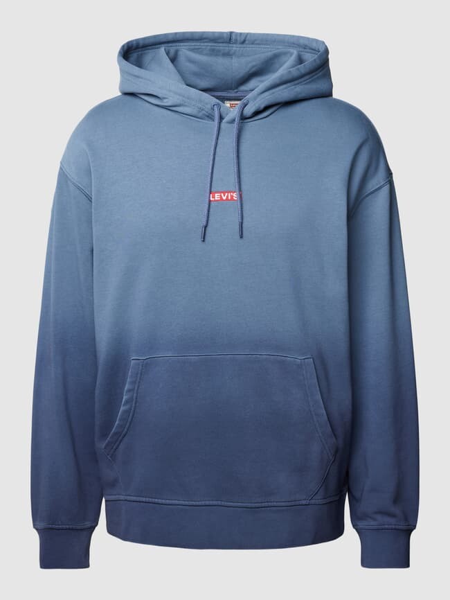 

Толстовка с пришивной этикеткой модель RELAXED BABY TAB Levi's, темно-синий