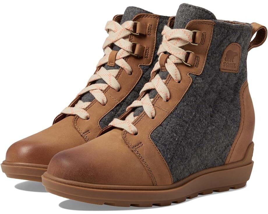 

Ботинки SOREL Evie II NW Lace, цвет Velvet Tan/Gum 10