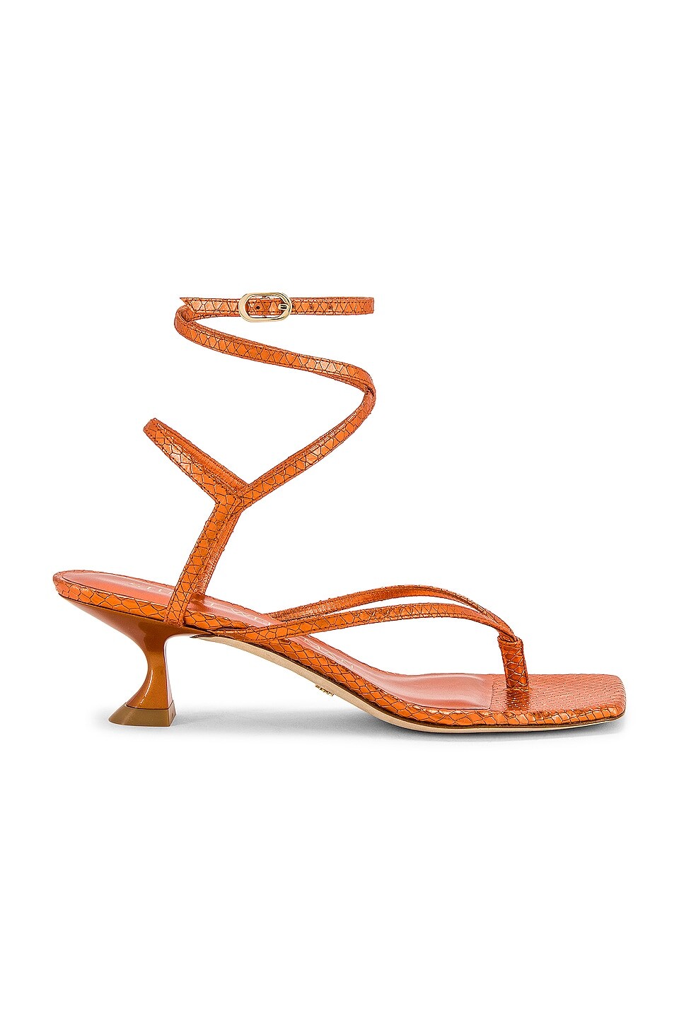 

Сандалии Stuart Weitzman Cabo Square, цвет Clementine