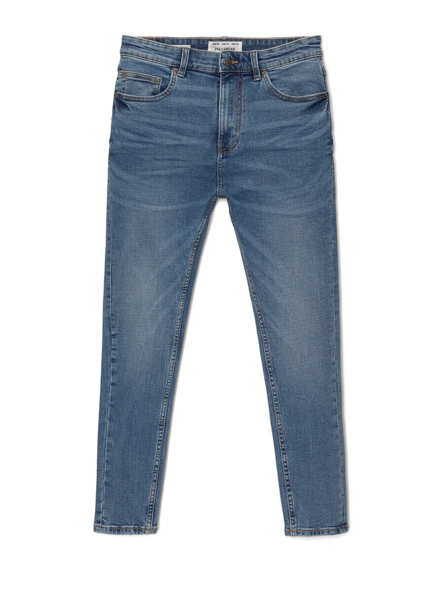 

Джинсы Pull&Bear Slim fit Jeans, синий деним