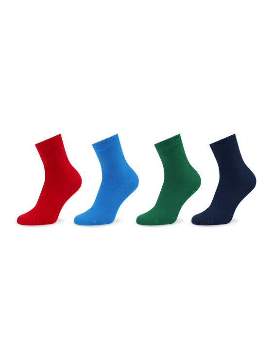 

Комплект из 4 высоких детских носков United Colors Of Benetton, мультиколор