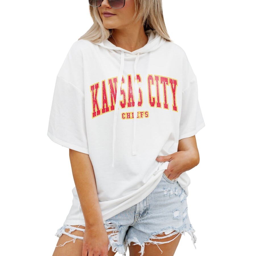 

Пуловер с капюшоном Gameday Couture Kansas City Chiefs, белый