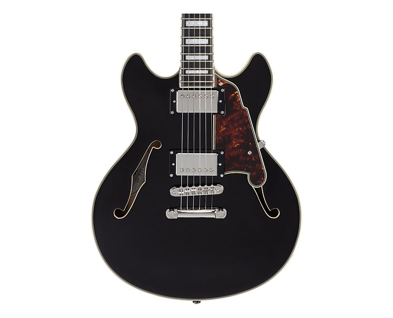 

Электрогитара D'Angelico Premier Mini DC Electric Guitar w/Gig Bag - Black Flake