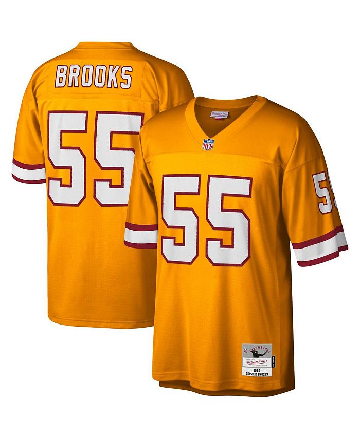 

Мужская футболка Derrick Brooks Orange Tampa Bay Buccaneers Legacy Replica Mitchell & Ness, оранжевый