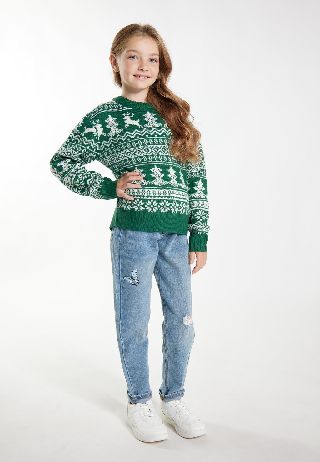 

Свитер Mimo myMo KIDS, цвет grün weiss