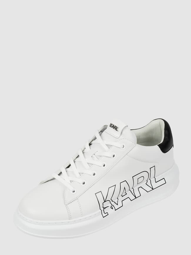 

Кожаные кроссовки Karl Lagerfeld, белый