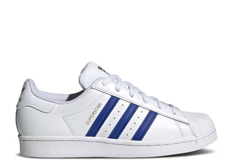 

Кроссовки Adidas WMNS SUPERSTAR 'WHITE SEMI LUCID BLUE', белый