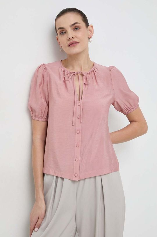 Рубашка Silvian Heach, розовый