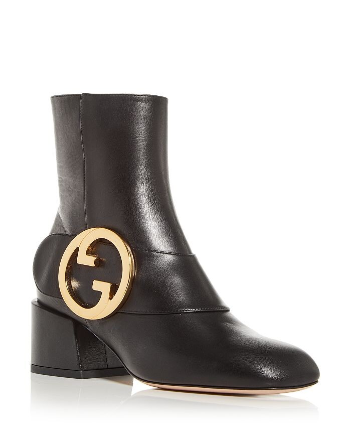 

Женские ботильоны на блочном каблуке Blondie Gucci