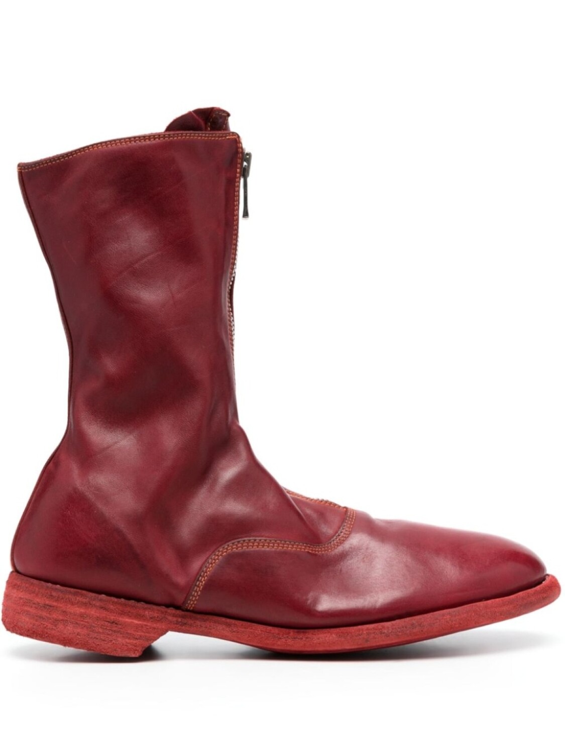 

Guidi ботинки 310 на молнии, красный