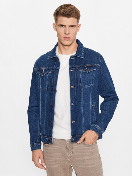 

Джинсовая куртка стандартного кроя Jack&Jones, синий