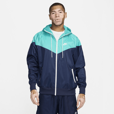 

Куртка Nike Sportswear Windrunner, цвет Midnight Navy/Dusty Cactus/Sail