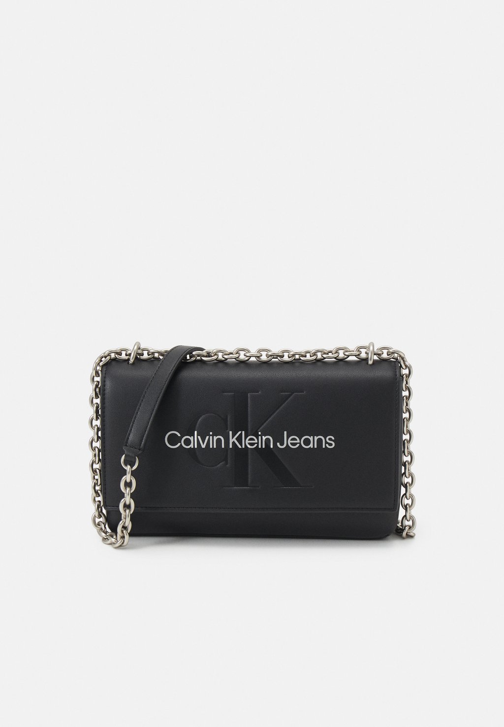 Сумка Calvin Klein Jeans SCULPTED FLAP, черный