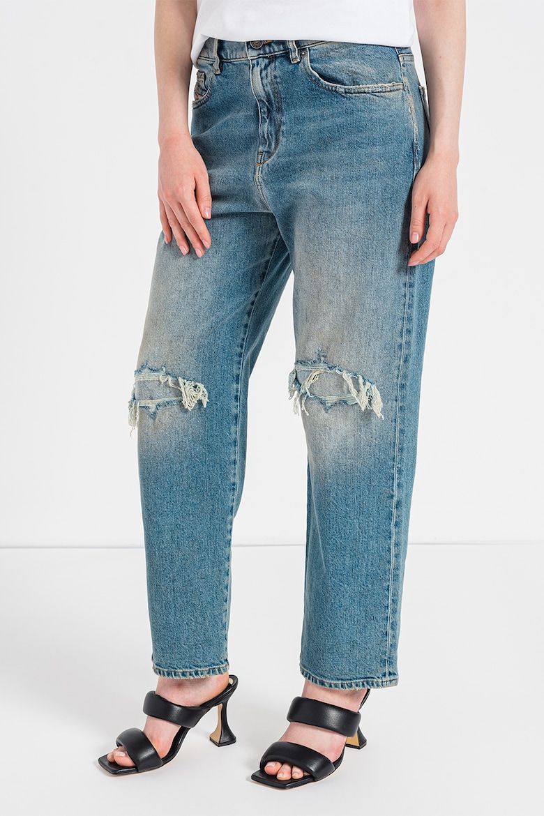 цена Прямые джинсы Air с натертыми зонами Diesel, синий