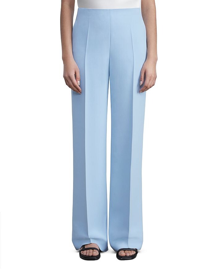 

Брюки Sullivan с боковыми молниями Lafayette 148 New York, Синий