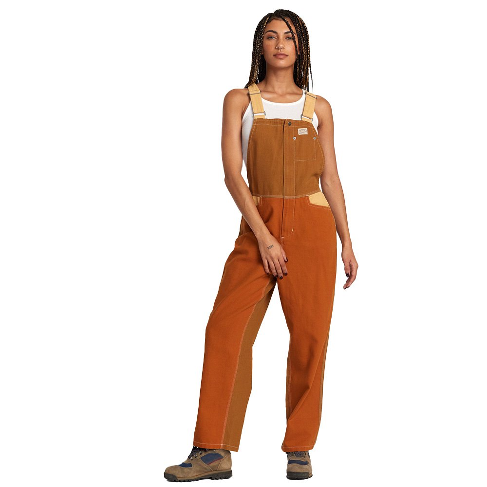 

Комбинезон Rvca Trader Overall Jumpsuit, коричневый