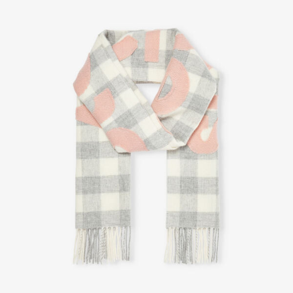 

Шарф Veda из смесовой шерсти Acne Studios, розовый