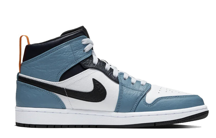 

Кроссовки Facetasm x Air Jordan 1 Mid Fearless FaceTasm, синий/черный/красный