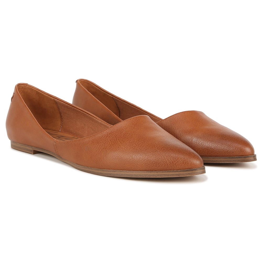Женская повседневная обувь Hill 2 без каблуков Zodiac, цвет cognac фото