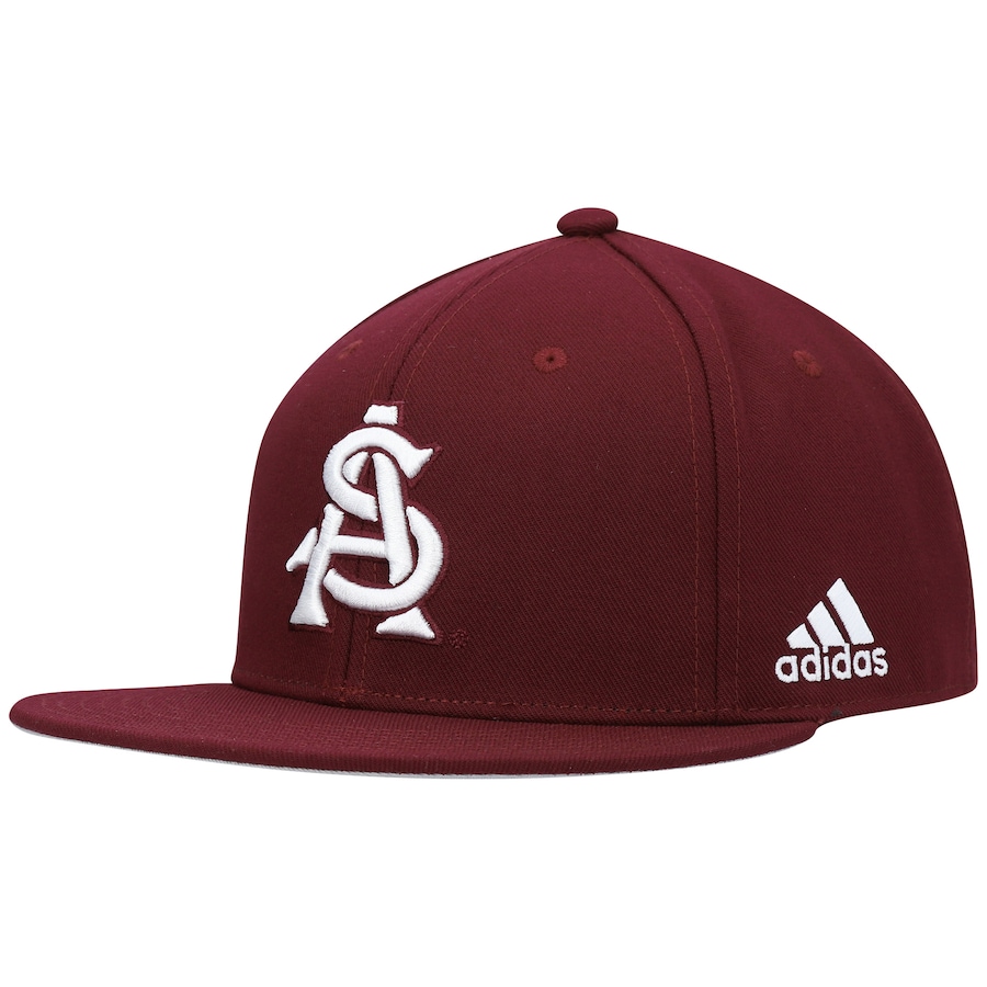 

Бейсболка adidas Arizona State Sun Devils, бордовый