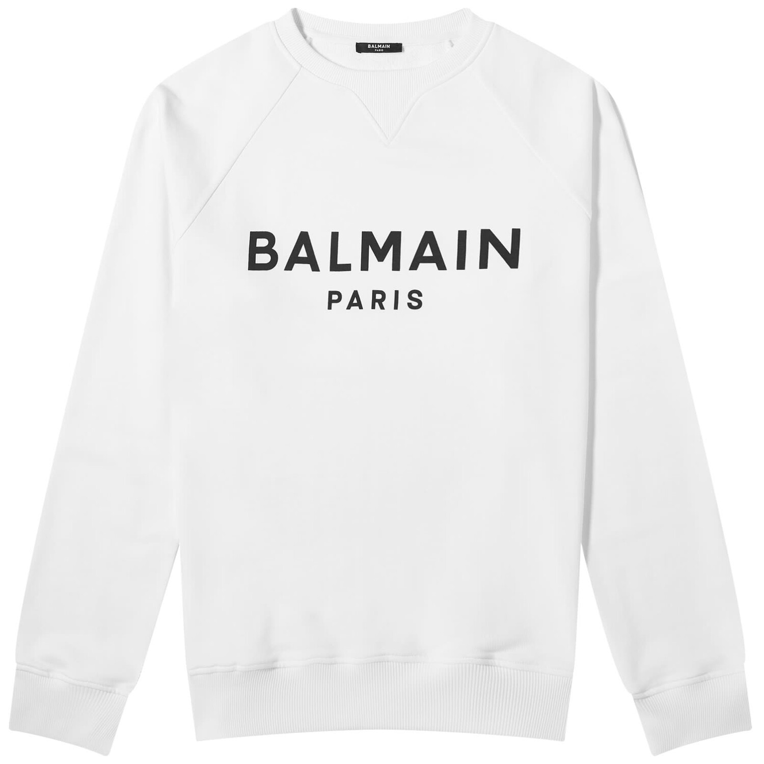 

Свитшот Balmain Paris Logo, цвет White & Black